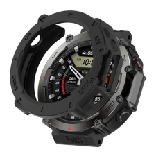 Gigapack Szilikon keret (BUMPER, ütésálló) FEKETE Amazfit T-Rex Ultra okosóra kellék