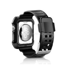 Gigapack Szilikon keret (szilikon szíj, ütésálló) FEKETE (GP-74440) okosóra kellék