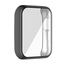 Gigapack Szilikon keret (ultravékony) FEKETE [Xiaomi Mi Watch Lite] (5996591062198) okosóra kellék