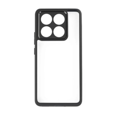 Gigapack Szilikon telefonvédő (ütésállóság, átlátszó hátlap) fekete gp-163291 tok és táska