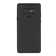 Gigapack Szilikon telefonvédő (karbon minta) FEKETE [Samsung Galaxy Note 9 (SM-N960F)] (5996457790708) mobiltelefon kellék