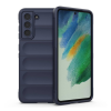 Gigapack Szilikon telefonvédő (közepesen ütésálló, kamera védelem, 3D minta) SÖTÉTKÉK Samsung Galaxy S21 FE (SM-G990)