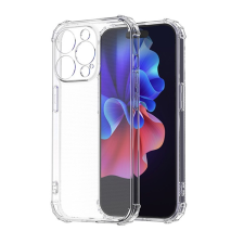 Gigapack Szilikon telefonvédő (közepesen ütésálló, légpárnás sarok) ÁTLÁTSZÓ Apple iPhone 15 Pro tok és táska