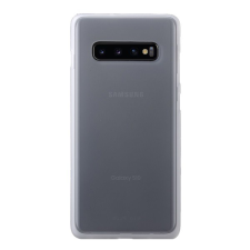 Gigapack Szilikon telefonvédő (matt) ÁTLÁTSZÓ [Samsung Galaxy S10 (SM-G973)] (5996457851232) tok és táska
