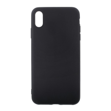 Gigapack Szilikon telefonvédő (matt) FEKETE [Apple iPhone XS Max 6.5] (5996457803309) tok és táska