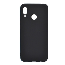 Gigapack Szilikon telefonvédő (matt) FEKETE [Huawei Nova 3] (5996457805099) tok és táska