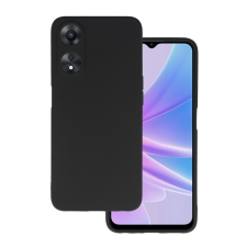 Gigapack Szilikon telefonvédő (matt) FEKETE Oppo A78 5G tok és táska