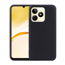 Gigapack Szilikon telefonvédő (matt) FEKETE Realme C53 tok és táska