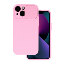 Gigapack Szilikon telefonvédő (matt, mikrofiber plüss belső, kameravédő) RÓZSASZÍN tok és táska