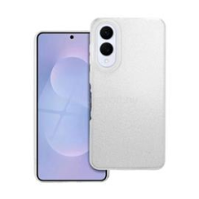 Gigapack Szilikon telefonvédő (műanyag belső, csillogó hátlap) EZÜST (GP-174314) tok és táska