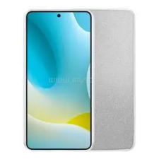 Gigapack Szilikon telefonvédő (műanyag belső, csillogó hátlap) EZÜST (GP-179661) tok és táska