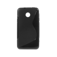Gigapack Szilikon telefonvédő (S-line) FEKETE [Huawei Ascend Y330] (5996457455560) tok és táska