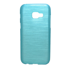Gigapack Szilikon telefonvédő (szálcsiszolt minta) KÉK [Samsung Galaxy A3 (2017) SM-A320F] (5996457676989) tok és táska