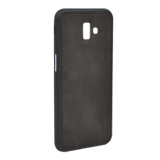 Gigapack Szilikon telefonvédő (szövet minta) FEKETE [Samsung Galaxy J6 Plus (SM-J610F)] (5996457848614) tok és táska