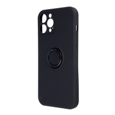 Gigapack Szilikon telefonvédő (tartógyűrű, mikrofiber plüss belső, mágneses, kameravédő) FEKETE Xiaomi Redmi A3 tok és táska