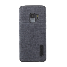 Gigapack Szilikon telefonvédő (textil bevonat) SZÜRKE [Samsung Galaxy S9 (SM-G960)] (5996457781744) tok és táska