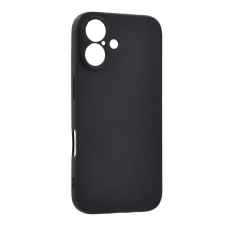 Gigapack Szilikon telefonvédő (ultravékony) FEKETE Apple iPhone 16 tok és táska