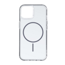 Gigapack Szilikon telefonvédő (ultravékony, műanyag hátlap, MagSafe, légpárnás sarok) SÖTÉTSZÜRKE Apple iPhone 11 tok és táska