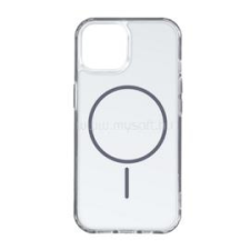 Gigapack Szilikon telefonvédő (ultravékony, műanyag hátlap, MagSafe, légpárnás sarok) SÖTÉTSZÜRKE (GP-171574) tok és táska