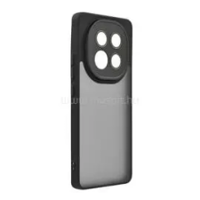 Gigapack Szilikon telefonvédő (ütésállóság, akril hátlap, kameravédő) FEKETE (GP-167707) tok és táska