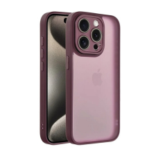 Gigapack Szilikon telefonvédő (ütésállóság, akril hátlap, kameravédő) LILA Apple iPhone 16 Pro Max tok és táska