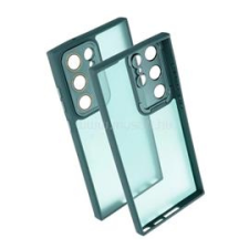 Gigapack Szilikon telefonvédő (ütésállóság, akril hátlap, kameravédő) SÖTÉTZÖLD (GP-165118) tok és táska