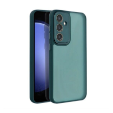 Gigapack Szilikon telefonvédő (ütésállóság, akril hátlap, kameravédő) SÖTÉTZÖLD Samsung Galaxy S25 (SM-S931) tok és táska