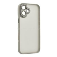 Gigapack Szilikon telefonvédő (ütésállóság, akril hátlap, kameravédő) VILÁGOSSZÜRKE (GP-160117) tok és táska