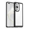 Gigapack Szilikon telefonvédő (ütésállóság, átlátszó hátlap) FEKETE