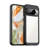 Gigapack Szilikon telefonvédő (ütésállóság, átlátszó hátlap) FEKETE Google Pixel 10, Pixel 10 Pro
