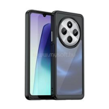 Gigapack Szilikon telefonvédő (ütésállóság, átlátszó hátlap) FEKETE (GP-163289) tok és táska