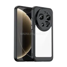 Gigapack Szilikon telefonvédő (ütésállóság, átlátszó hátlap) FEKETE (GP-182556) tok és táska