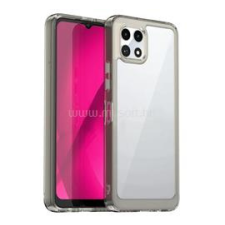 Gigapack Szilikon telefonvédő (ütésállóság, átlátszó hátlap) VILÁGOSSZÜRKE (GP-158979) tok és táska