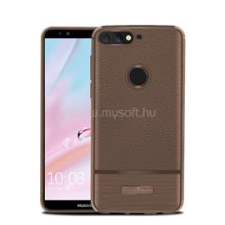 Gigapack Szilikon telefonvédő (ütésállóság, bőr hatású, szálcsiszolt) BARNA (GP-77132) tok és táska