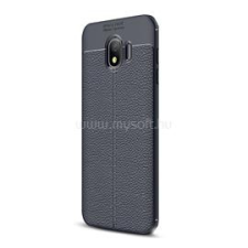 Gigapack Szilikon telefonvédő (ütésállóság, bőr hatású, varrás minta) SÖTÉTKÉK (GP-78126) tok és táska