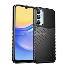 Gigapack Szilikon telefonvédő (ütésállóság, csíkos, dombor minta) FEKETE (GP-163086) tok és táska