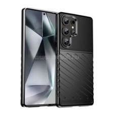 Gigapack Szilikon telefonvédő (ütésállóság, csíkos, dombor minta) FEKETE (GP-165133) tok és táska