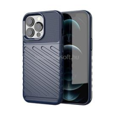 Gigapack Szilikon telefonvédő (ütésállóság, csíkos, dombor minta) SÖTÉTKÉK (GP-110760) tok és táska