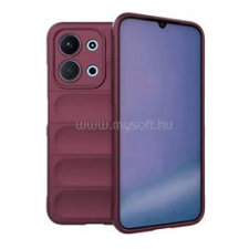 Gigapack Szilikon telefonvédő (ütésállóság, kameravédő, 3D) BORDÓ (GP-180052) tok és táska