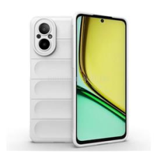 Gigapack Szilikon telefonvédő (ütésállóság, kameravédő, 3D) FEHÉR (GP-155147) tok és táska