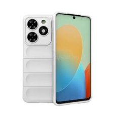 Gigapack Szilikon telefonvédő (ütésállóság, kameravédő, 3D) FEHÉR (GP-157780) tok és táska