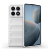 Gigapack Szilikon telefonvédő (ütésállóság, kameravédő, 3D) FEHÉR Xiaomi Poco X6 Pro 5G