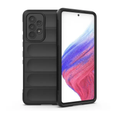 Gigapack Szilikon telefonvédő (ütésállóság, kameravédő, 3D) FEKETE tok és táska