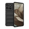 Gigapack Szilikon telefonvédő (ütésállóság, kameravédő, 3D) FEKETE Motorola Edge 70 (XT2601-2)