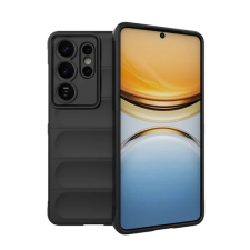 Gigapack Szilikon telefonvédő (ütésállóság, kameravédő, 3D) FEKETE Samsung Galaxy S26 Ultra (SM-S948) tok és táska