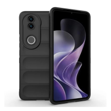 Gigapack Szilikon telefonvédő (ütésállóság, kameravédő, 3D) FEKETE Vivo V50 tok és táska
