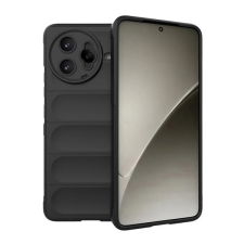 Gigapack Szilikon telefonvédő (ütésállóság, kameravédő, 3D) FEKETE Xiaomi Poco F7 Ultra tok és táska