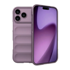Gigapack Szilikon telefonvédő (ütésállóság, kameravédő, 3D) LILA Apple iPhone 17 Pro tok és táska