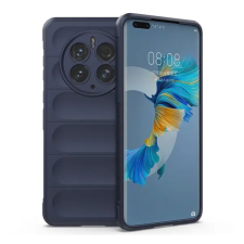 Gigapack Szilikon telefonvédő (ütésállóság, kameravédő, 3D) SÖTÉTKÉK tok és táska