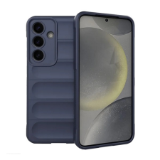 Gigapack Szilikon telefonvédő (ütésállóság, kameravédő, 3D) SÖTÉTKÉK Samsung Galaxy S25 (SM-S931) tok és táska